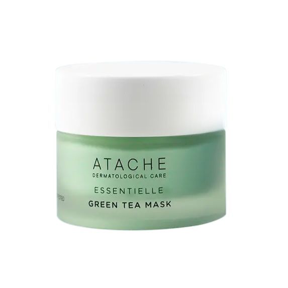 Маска для лица Atache Green Tea против отеков