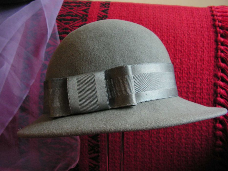 Kapelusz damski, filcowy