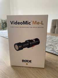 Microfone Rode VideoMic Me-L para iPhone