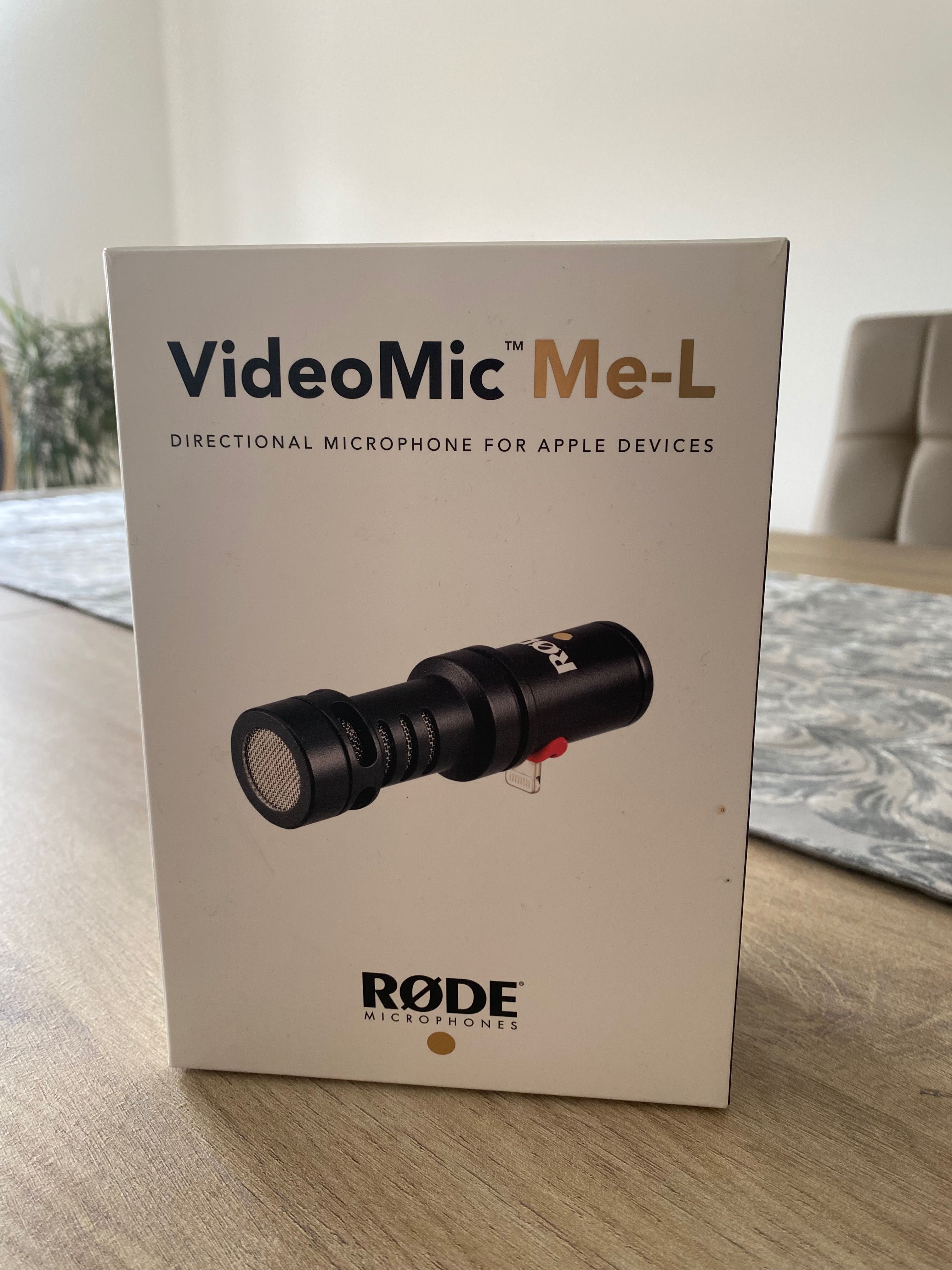 Microfone Rode VideoMic Me-L para iPhone