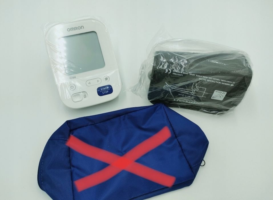 Automatyczny ciśnieniomierz naramienny OMRON X3 Comfort do użytku domo