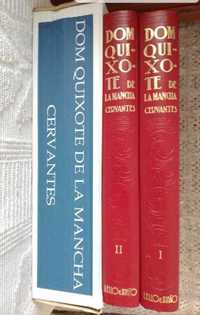 Dom Quixote de La Mancha - Cervantes - 2 livros novos da Lello