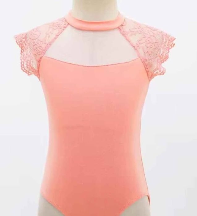 Maillot salmão para desporto