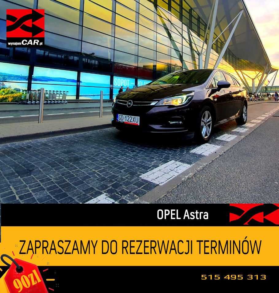 wypożyczalnia Samochodów  .  Opel Astra Diesel HAK TEMPOMAT  -