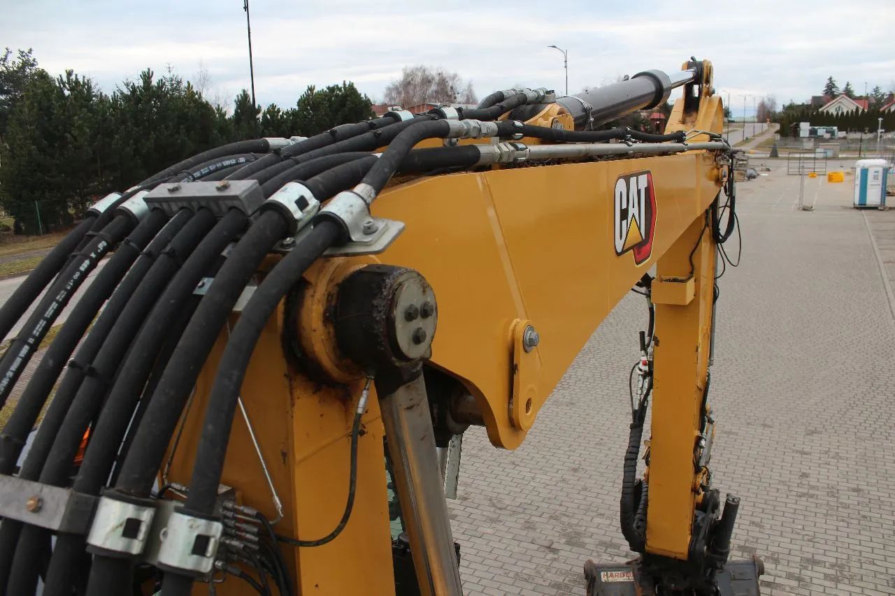 Caterpillar M 314F ROTOTILT TRS10 SZCZYPCE SUPER STAN  5728 MTH, skręt kół w joysticach, 3 łyżki