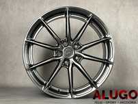 Alufelgi 18&quot; 5x112 JR37 Hyper Black Volkswagen Golf VII VIII Seat Leon Skoda Octavia Audi A3 A4 A6 Cupra Formentor