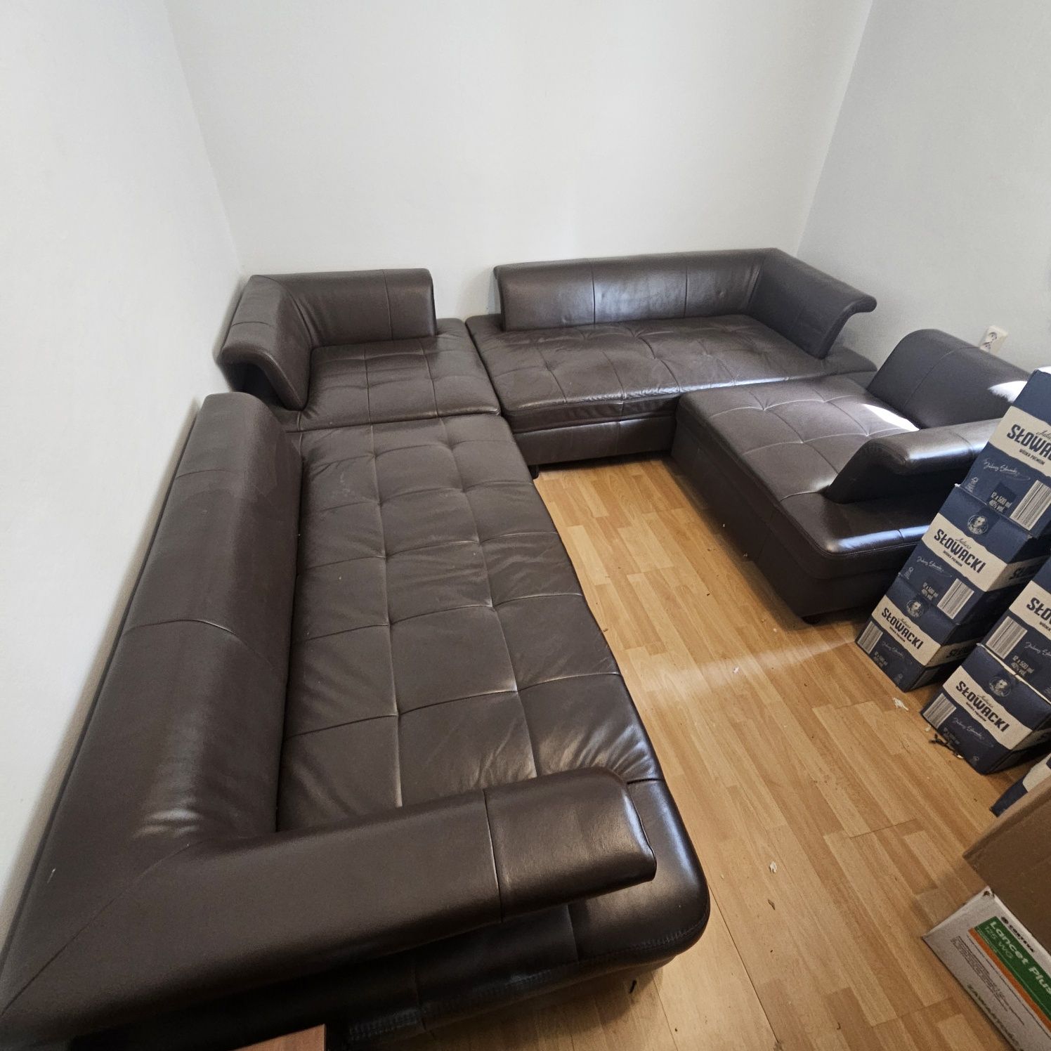 Etap Sofa - skórzany wypoczynek , Narożnik , sofa .