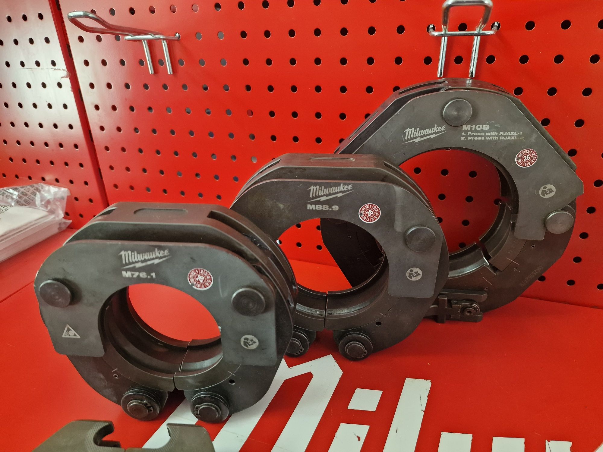 Zestaw Milwaukee 76.1 88.9 108 Mapress Novopress Geberit Rems
