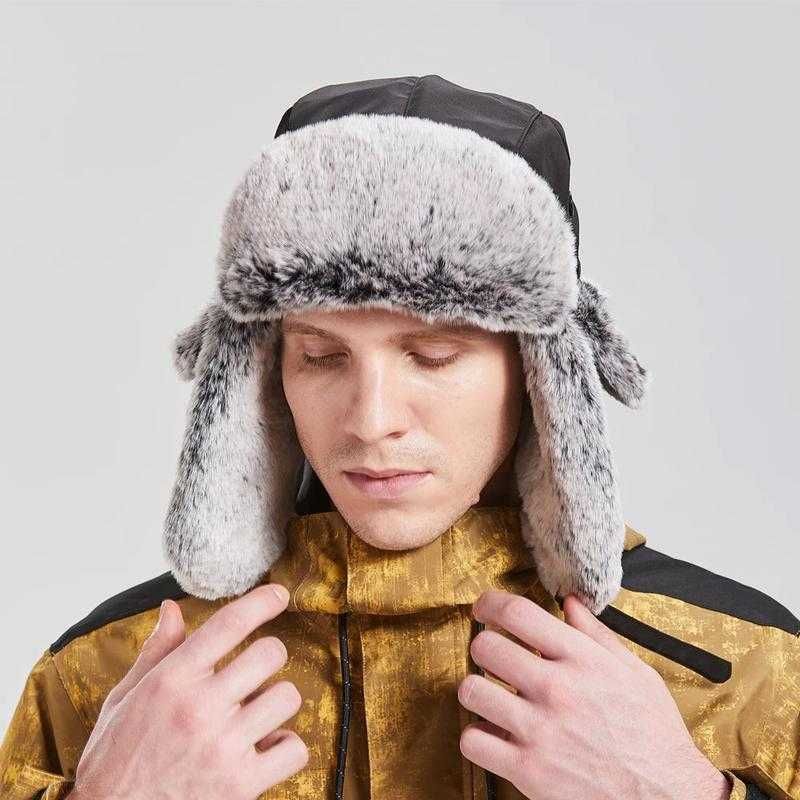 Супер стильные зимние теплые шапки-бомберы-ушанки-унисекс топ 2024