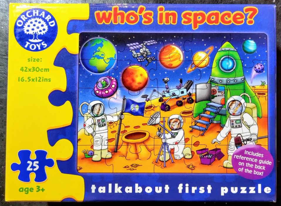 Puzzle Orchard "Who's in space?" (idade 3+)