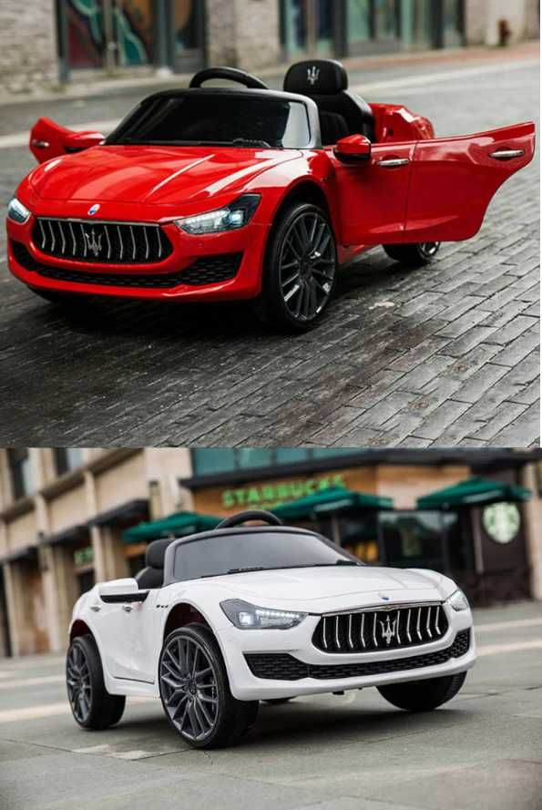 Samóchod MASERATI ITALIA Auto Akumulator Motor Elektryczny RC 2 DZIECI