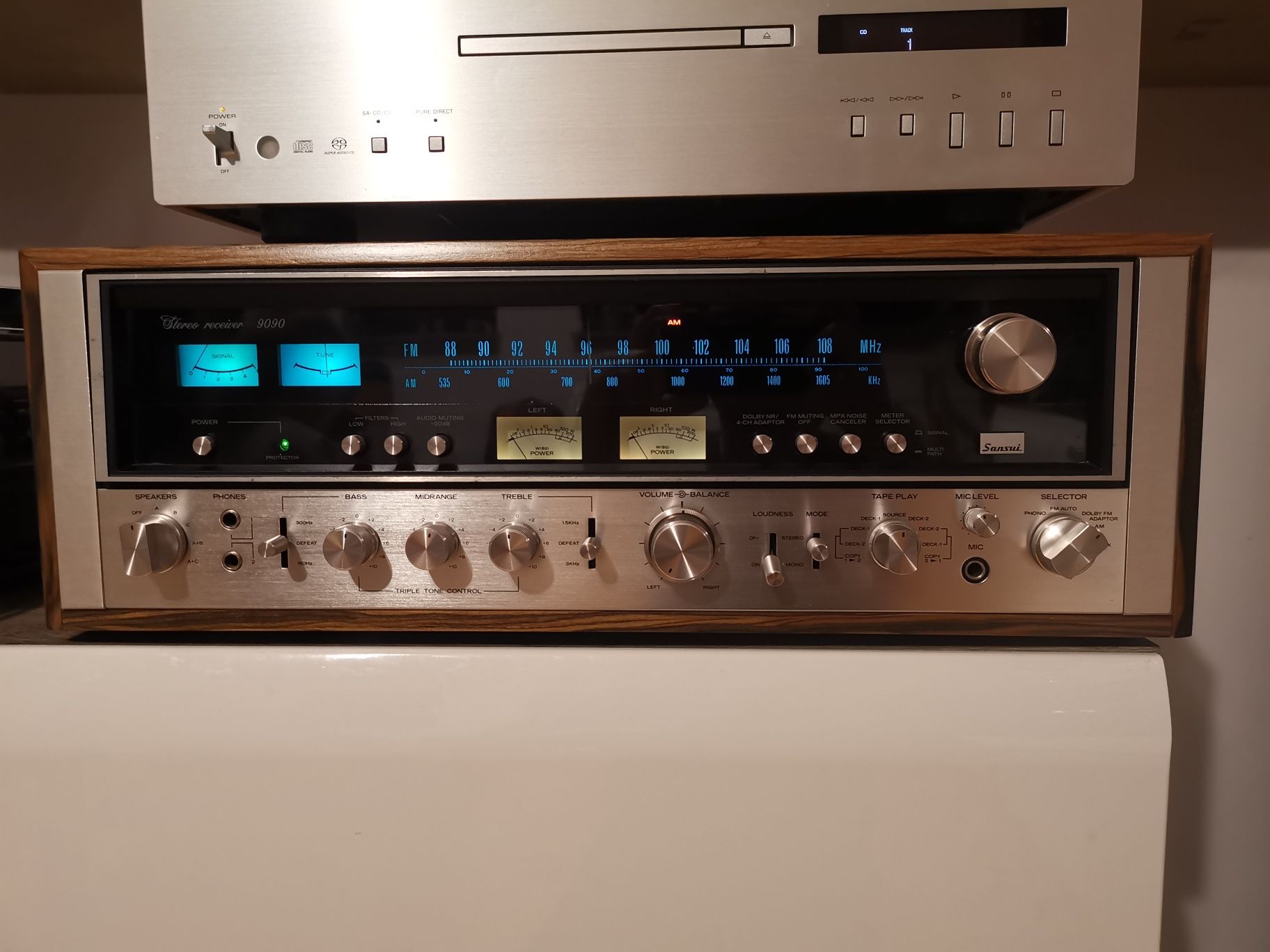 Amplituner Sansui 9090