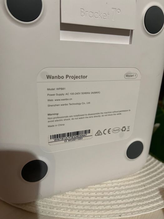 Projektor/ rzutnik Wanbo WI-FI