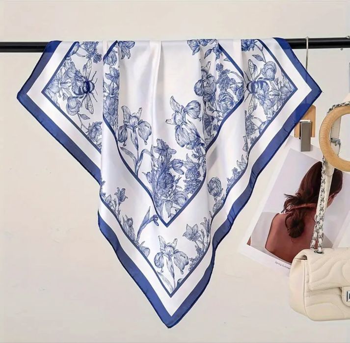 Шовкова хустинка косинка платок