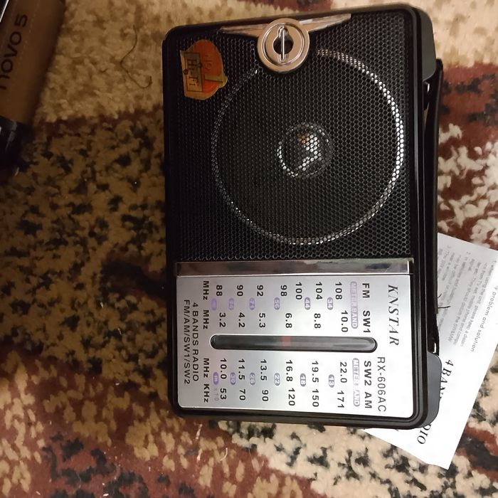 Радио новое на батарейках