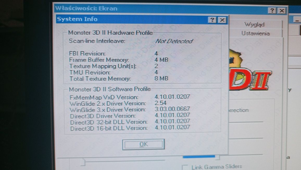 3dfx Voodoo 2 ,12mb pamieci diamond monster 3d akcelerator grafiki