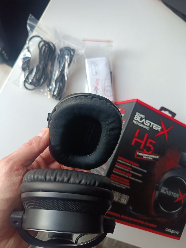 Nowe słuchawki Creative Sound BlasterX H5 Tournament Edition