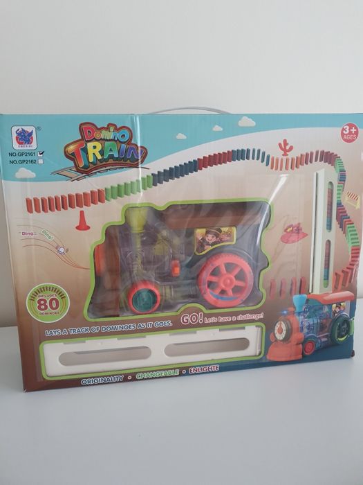 Поїзд доміно, з світло-музикою