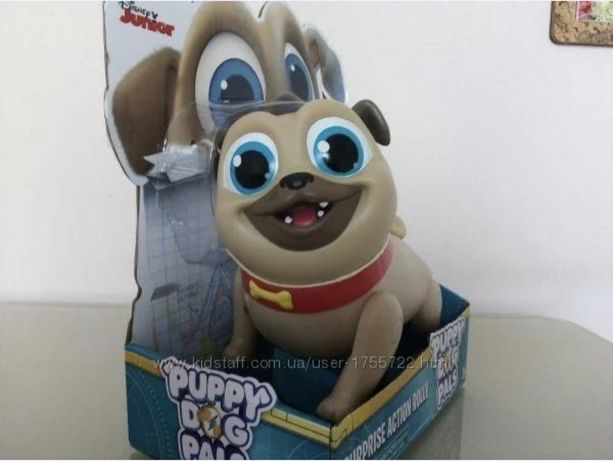 Интерактивная игрушка щенок Роли  Дружные мопсы  собачки щенки