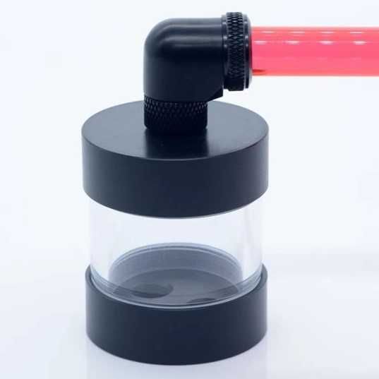 Encaixe 90º rosca 1/4" tubo 14mm Custom Water Cooling Freezemod