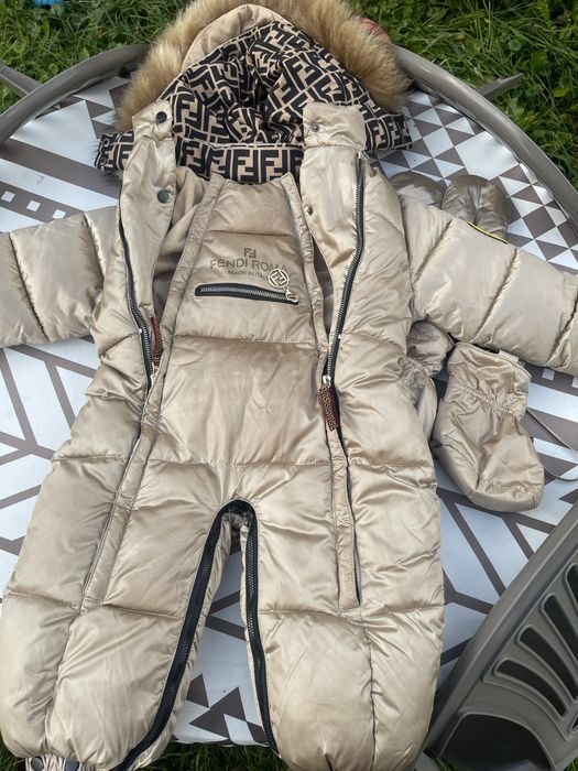 Комбінезон дитячий зимовий Fendi