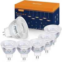 tasmor żarówki 6 sztuk Lampa LED MR16 GU5.3 4 W 420 LM 2700 K