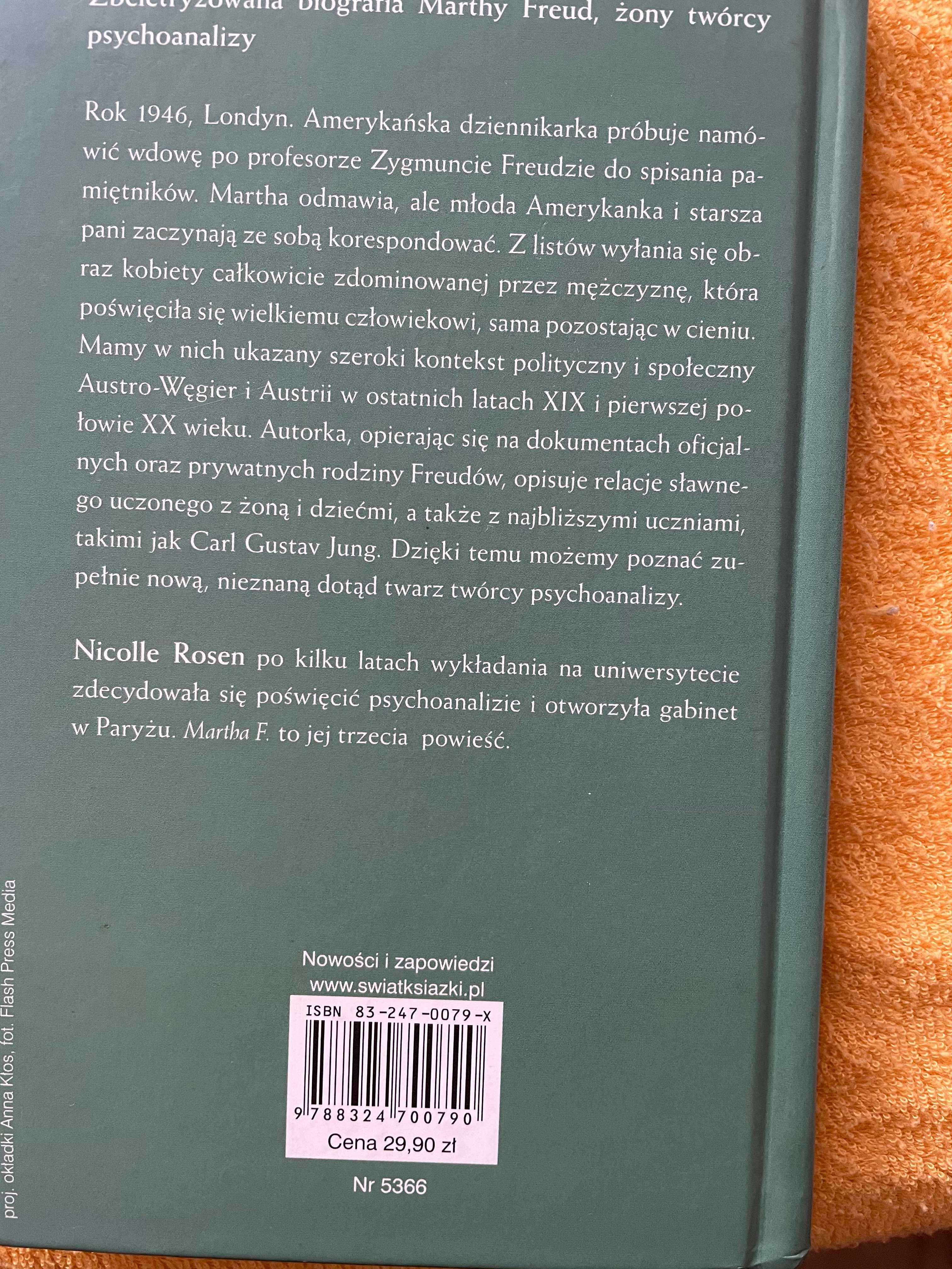 Matha F. -Nicolle Rosen (biografia Mathy Freud)