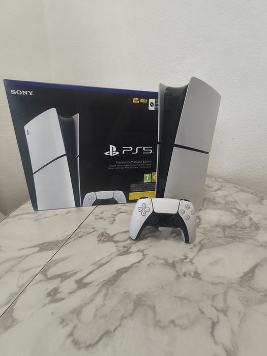 Playstation 5 Digital Slim 1TB com a caixa