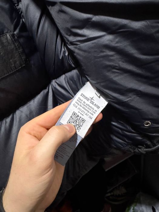 Stone island shadow project пуховик