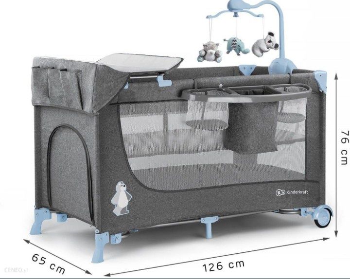 Łóżeczko turystyczne kinderkraft