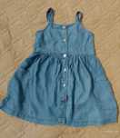 Vestido ganga de alças 4/5 anos