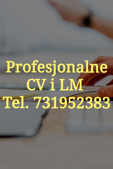 Pisanie CV i listu motywacyjnego szybko tanio profesjonalnie
