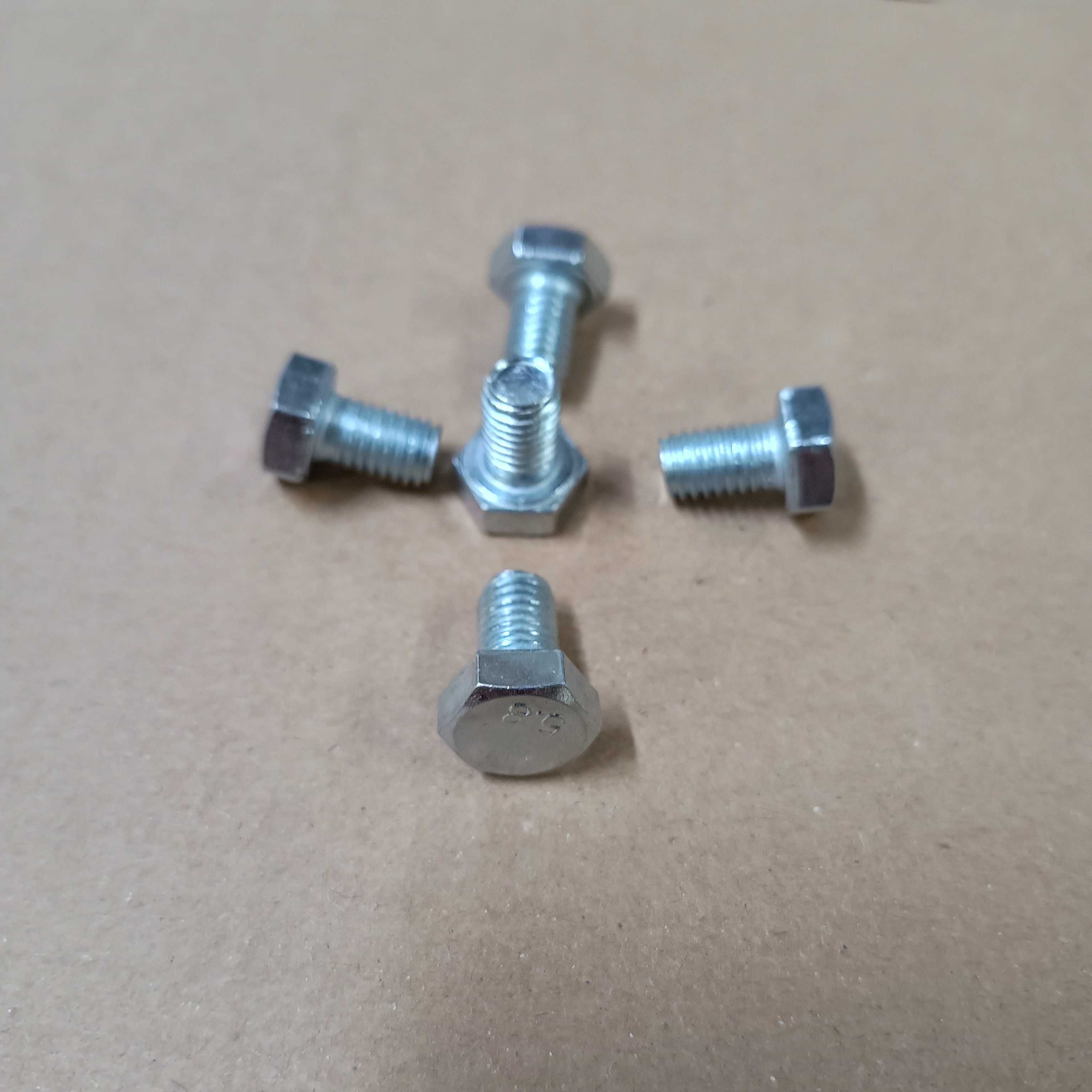 śruba ocynk m8 x 12mm kl. 5.8 din933 pn82105 - 1kg