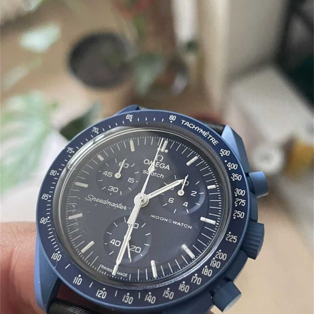 Mission To Neptune SO33N100 Omega x Swatch Limitowana Edycja