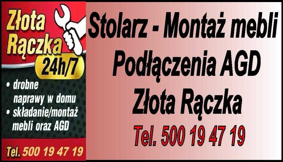 Złota Rączka 7 DNI W TYGODNIU Warszawa i okolice Montaż Mebli IKEA PAX