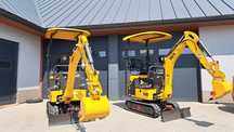 Minikoparka Nex N10 Briggs, 1100kg, Joystick, 2025