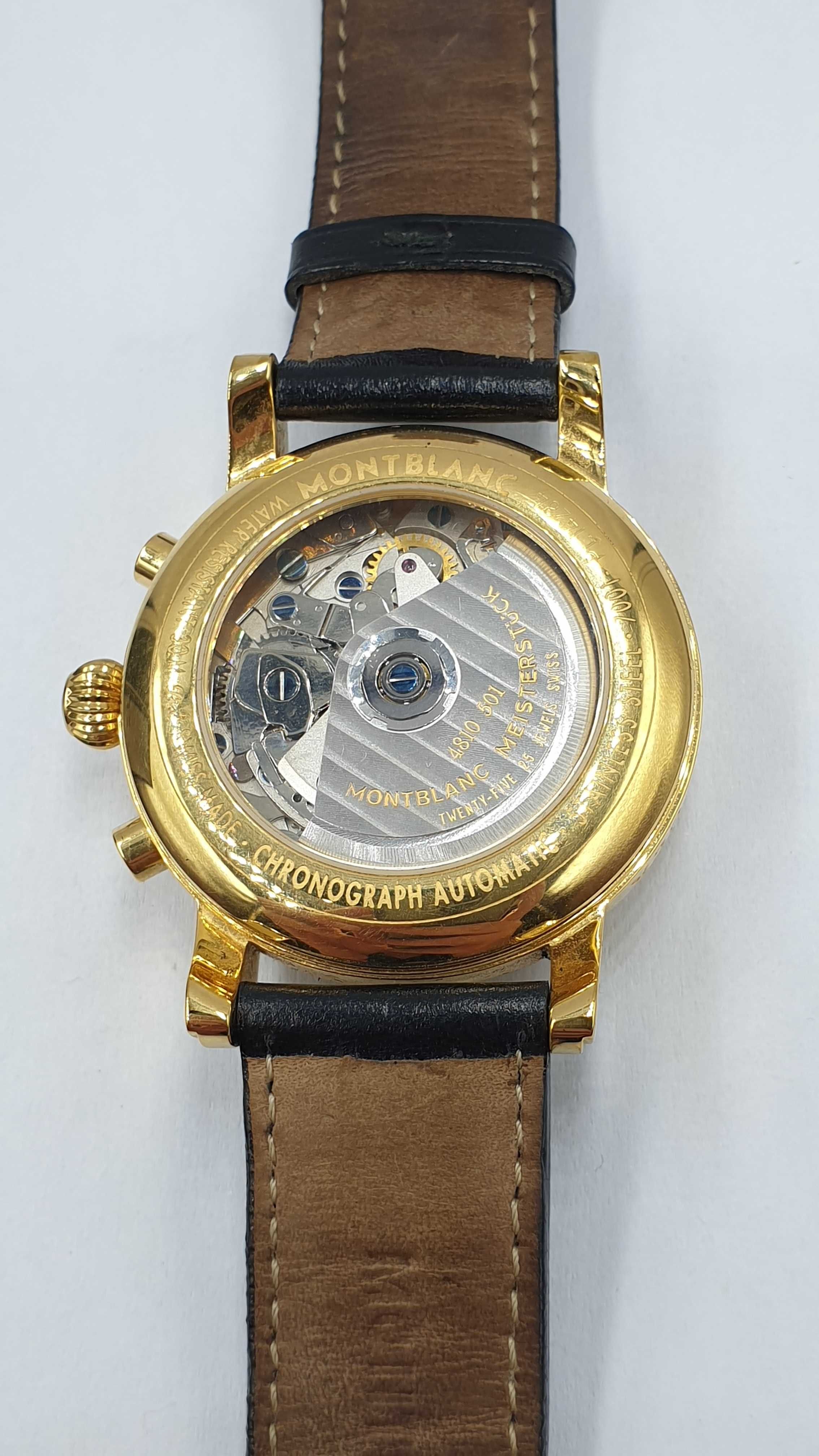 Zegarek Montblanc Meisterstuck automat chronograf wraz z etui