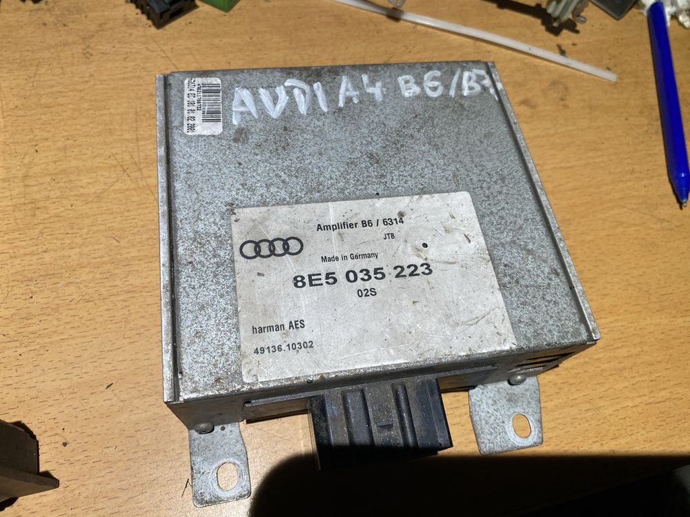 Audi a4b6 a4 b6 wzmacniacz modul