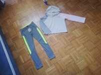 Nowe leginsy getry plus bluza w r 158