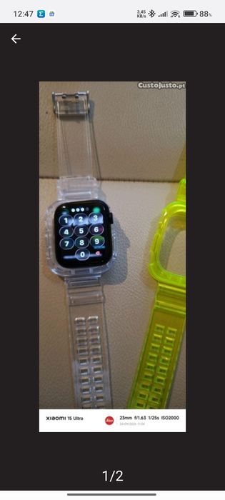 Braceletes Apple de 44mm estado Novo