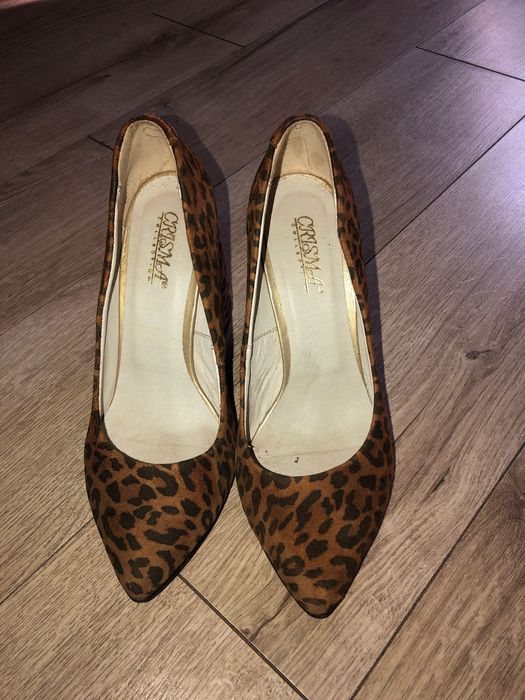 Туфлі в анімалістичний принт 37 р.