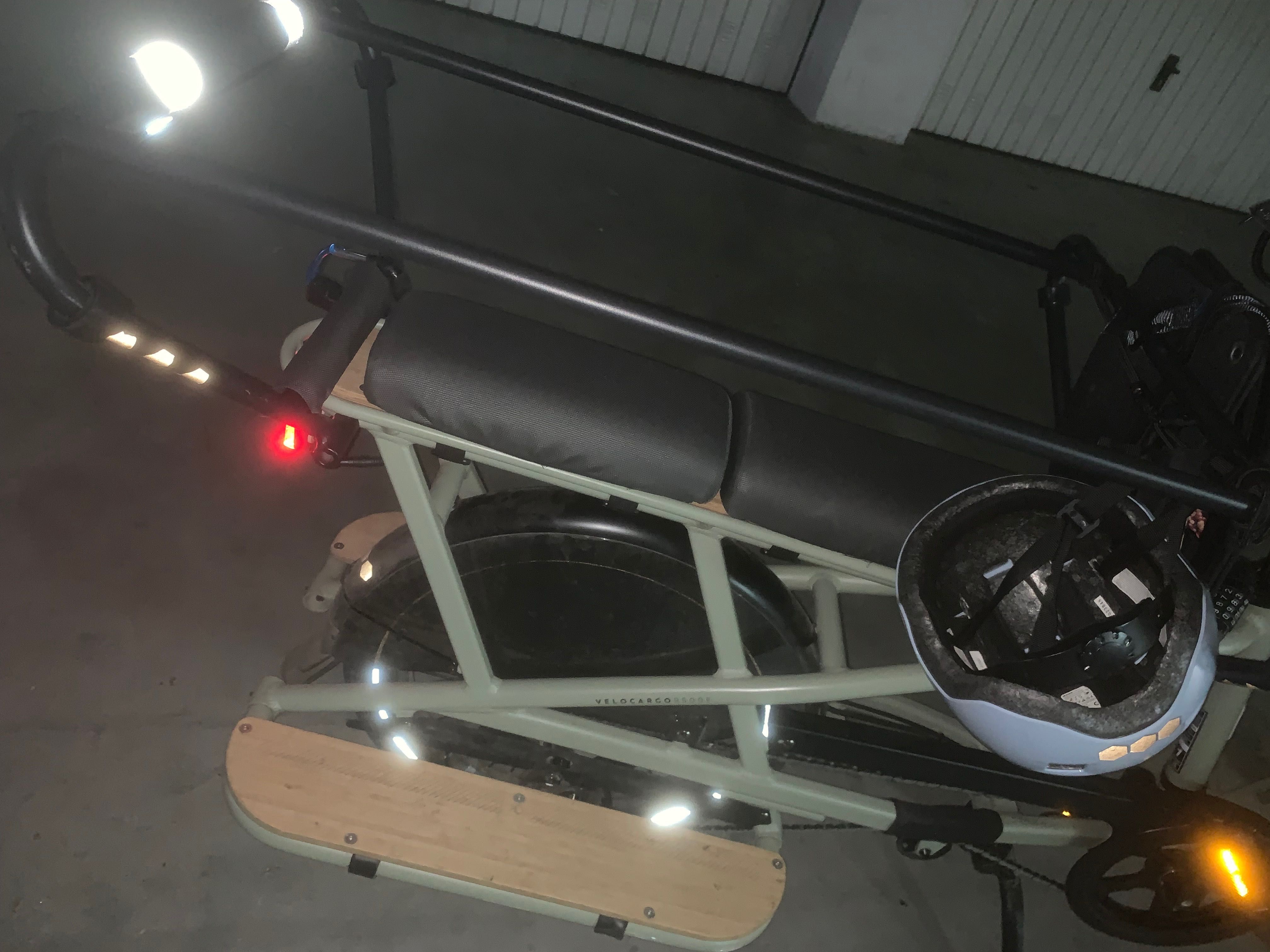 Almofadas bicicleta cargo bike