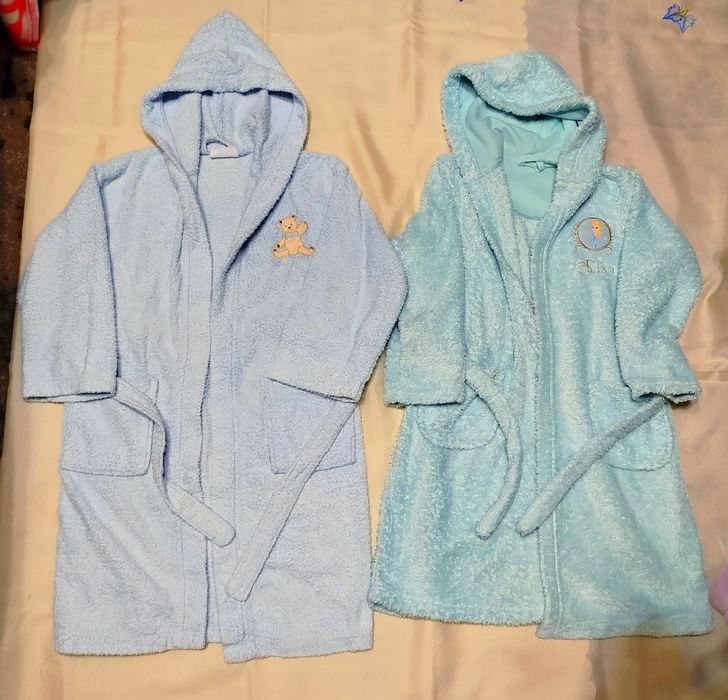 Халат махровий дитячий на дівчинку