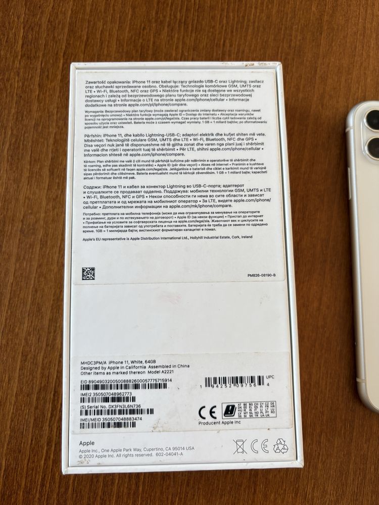 Iphone 11 biały