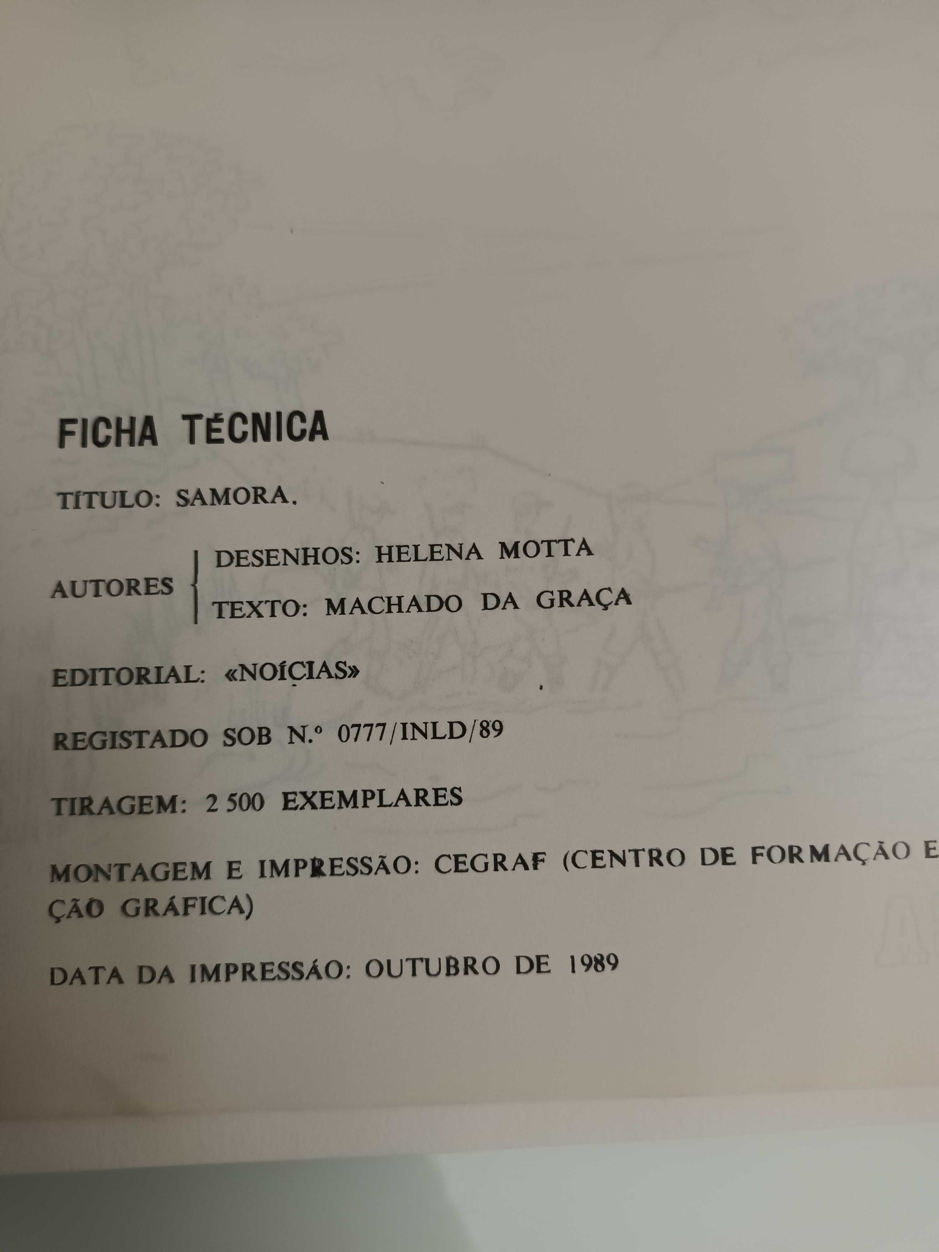 Samora - Desenhos Helena Motta texto Machado da Graça