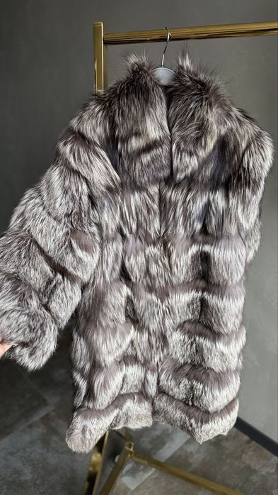 Шуба-трансформер ЧОРНОБУРКА 38р(М)