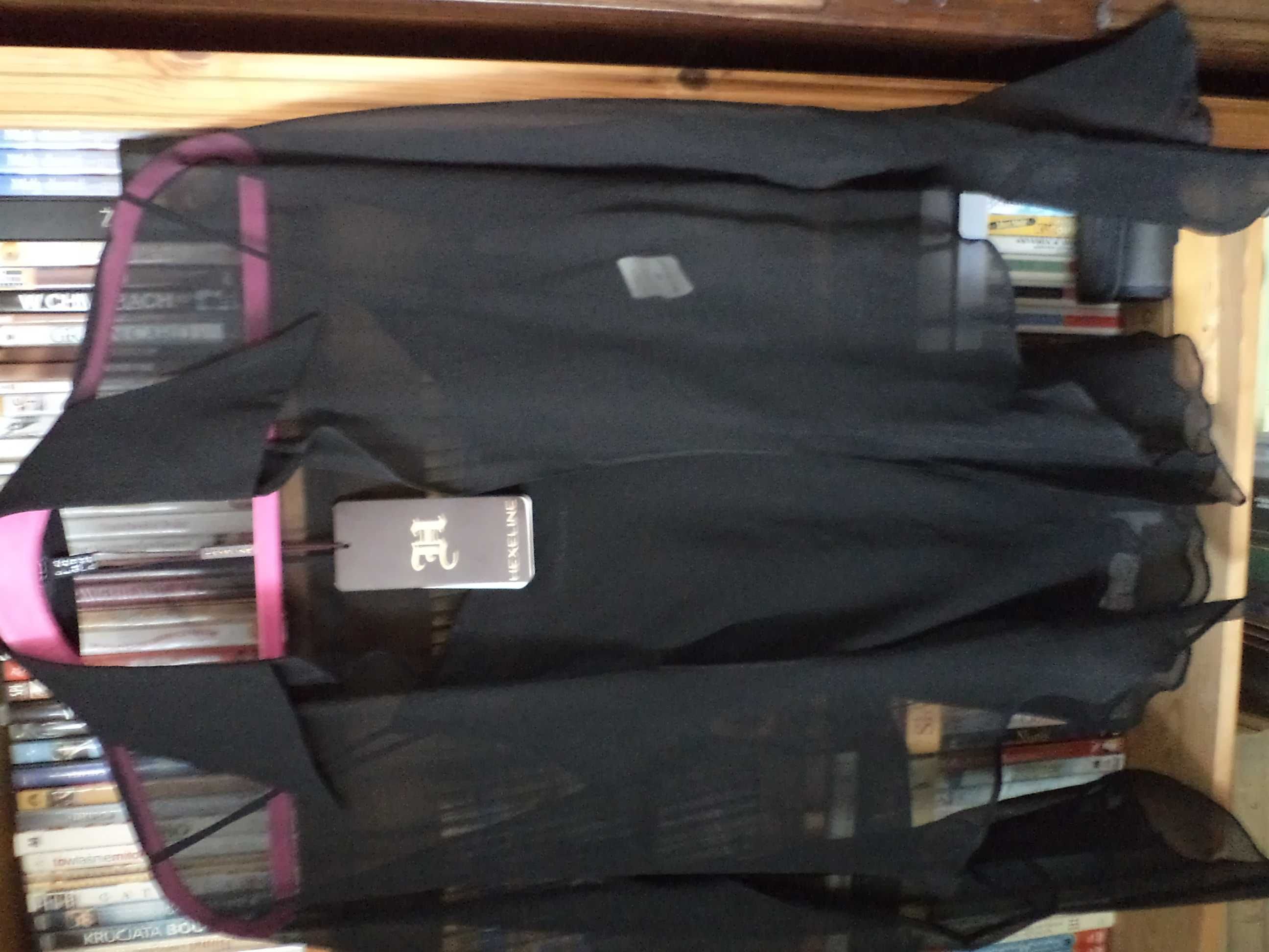 Nowy luksusowy jedwabny zestaw bluzka+top r.40 Hexeline j.Max Mara