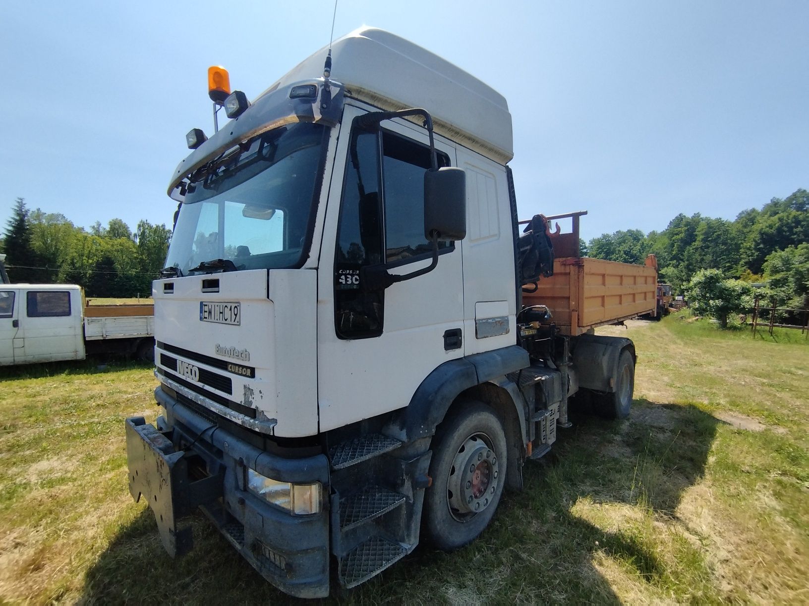 Iveco Cursor 430 Eurotech HDS Hiab 965 AW Kiper Wywrotka Specjalny
