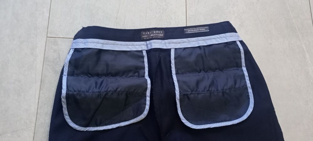 Zaraz eleganckie spodnie garniturowe roz. 152-158