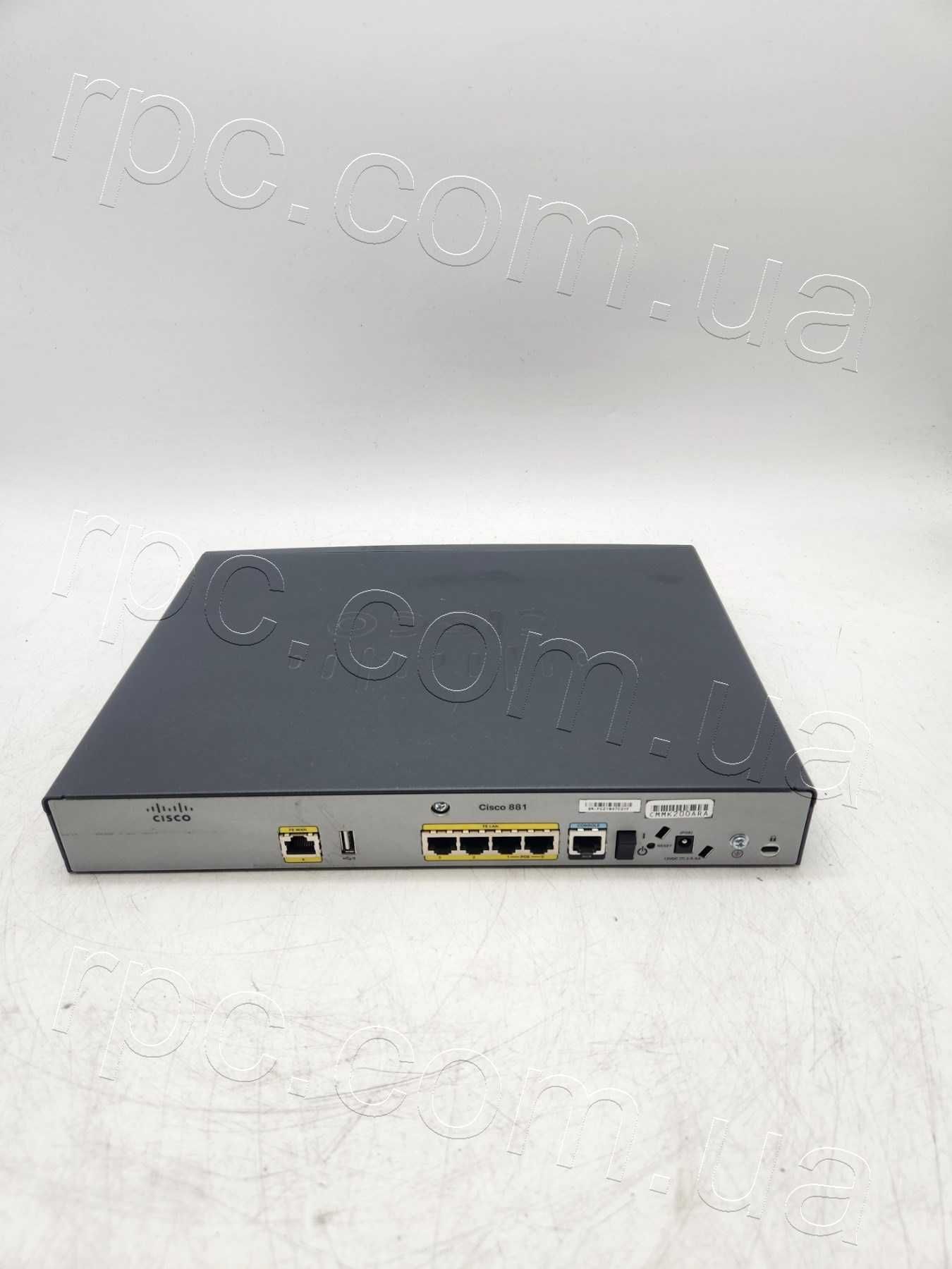 Маршрутизатор (роутер) Cisco 881-K9 V01 з блоком живлення